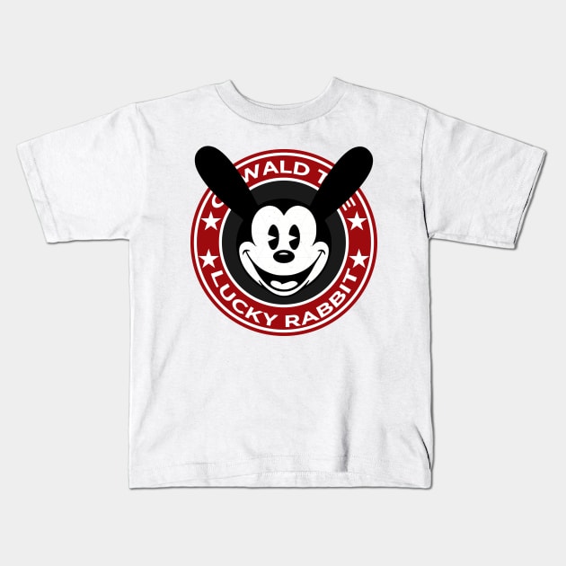 Oswald The Lucky Rabbit Keep Walking 1927 Kids T-Shirt by Lani A Art